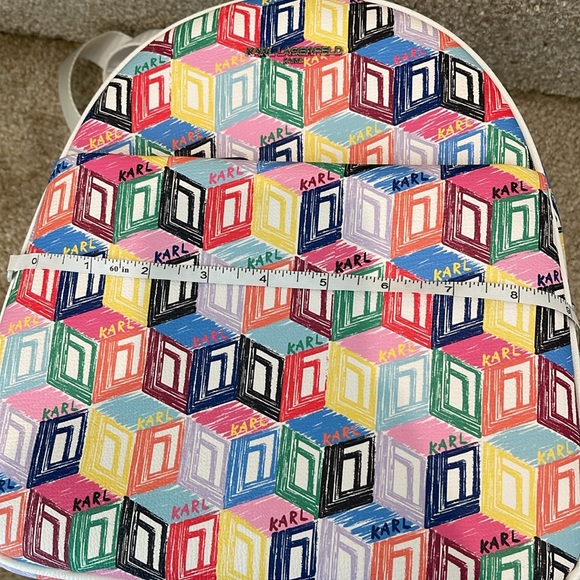 Karl Lagerfeld multi color backpack - Picture 13 of 15